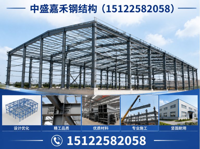 河西区钢结构厂房展示图